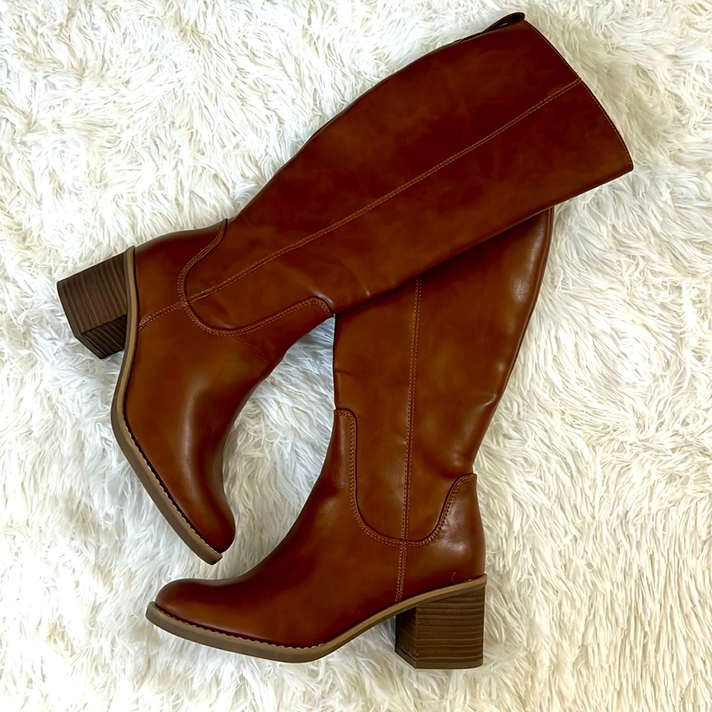 Brown Riding style Boots, *Like New